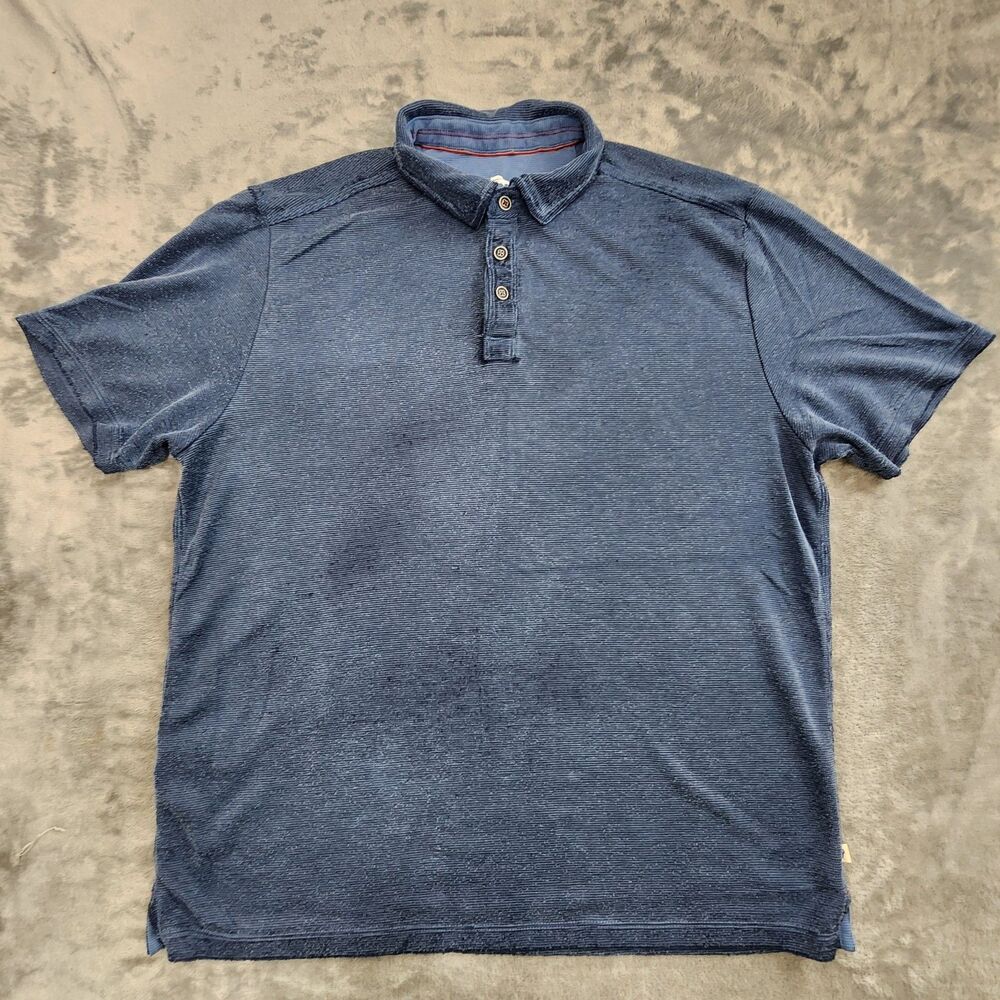 Tommy Bahama Shirt Mens Large Short Sleeve Polo